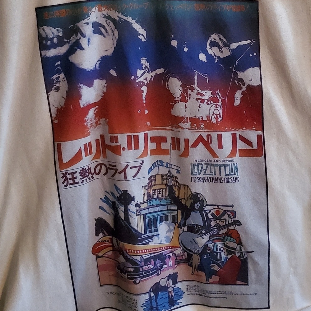 Led Zeppelin graphic crop top - Picture 2 of 3